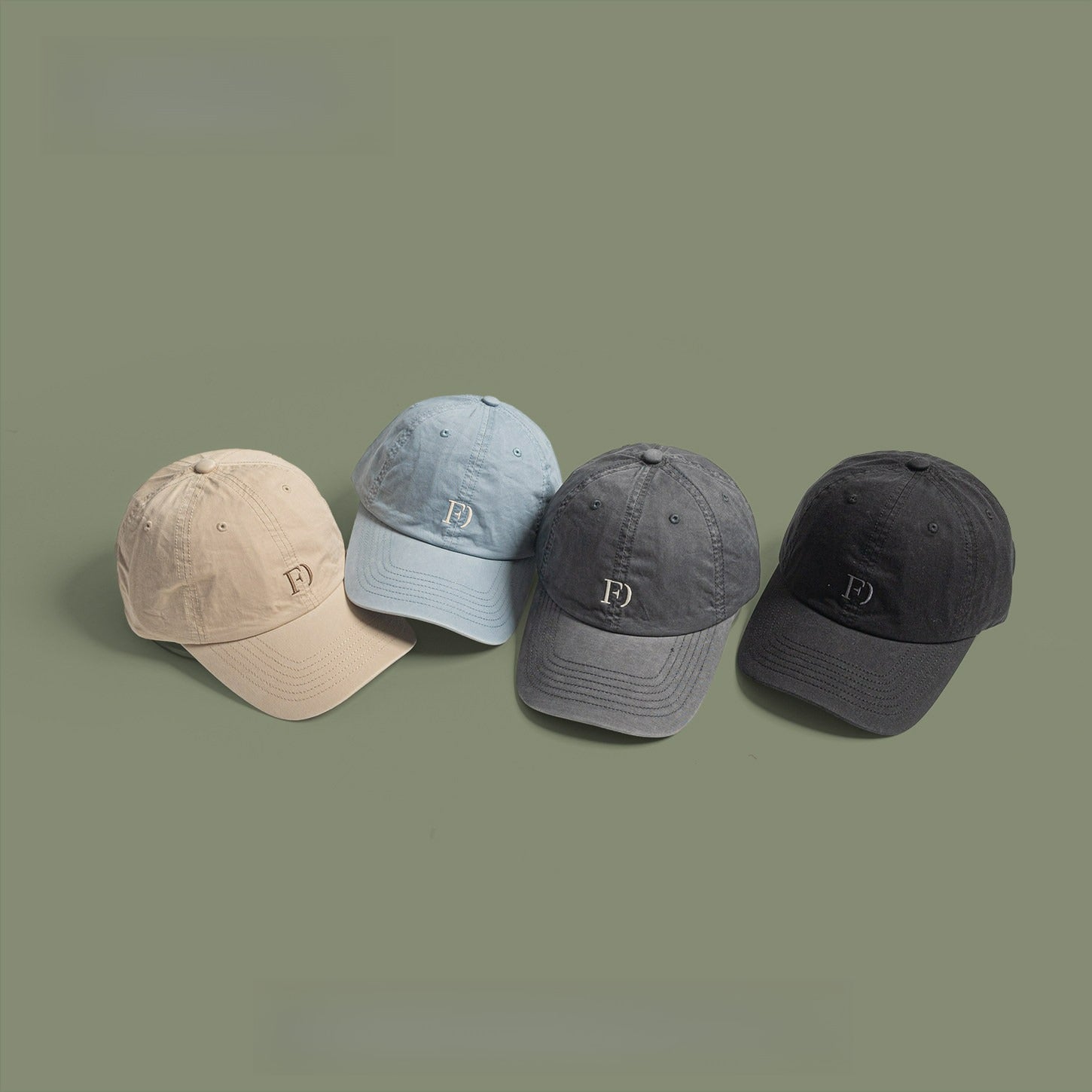 Retro Solid Baseball Hats
