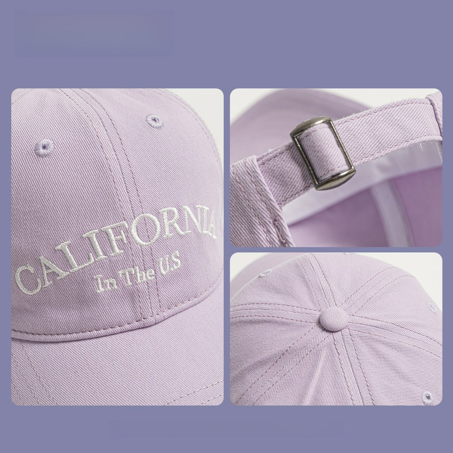 CALIFORNIA | Letter Embroidered Cap