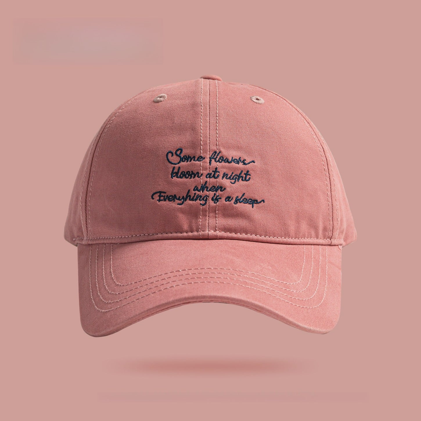 Letter Embroidery Big Head Circumference Baseball Cap