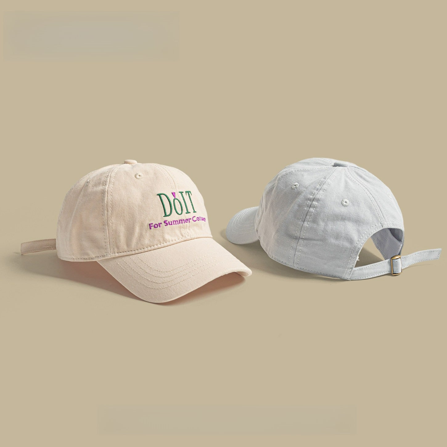 Letter Embroidered Baseball Cap
