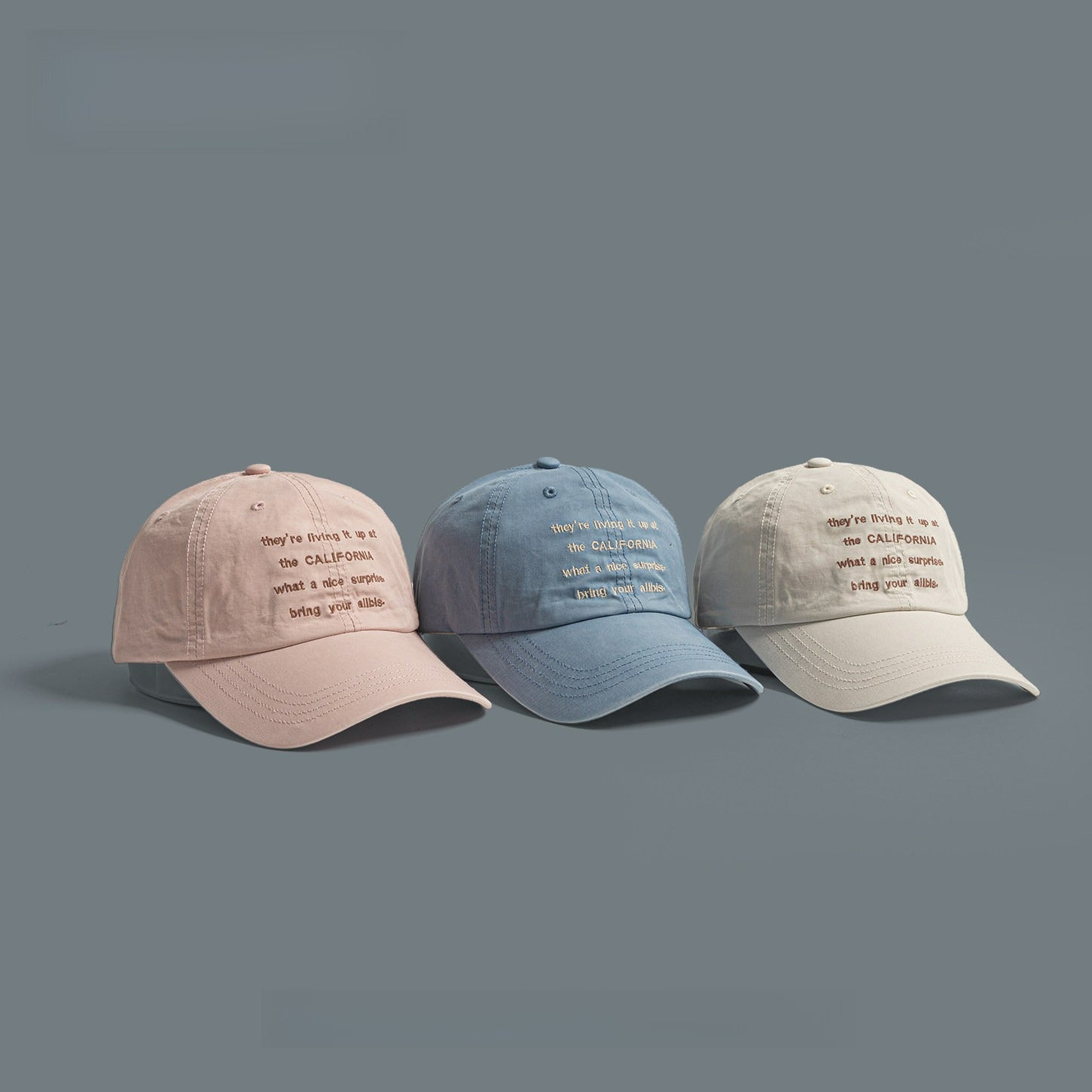 Letter Embroidery Fashion Baseball Cap