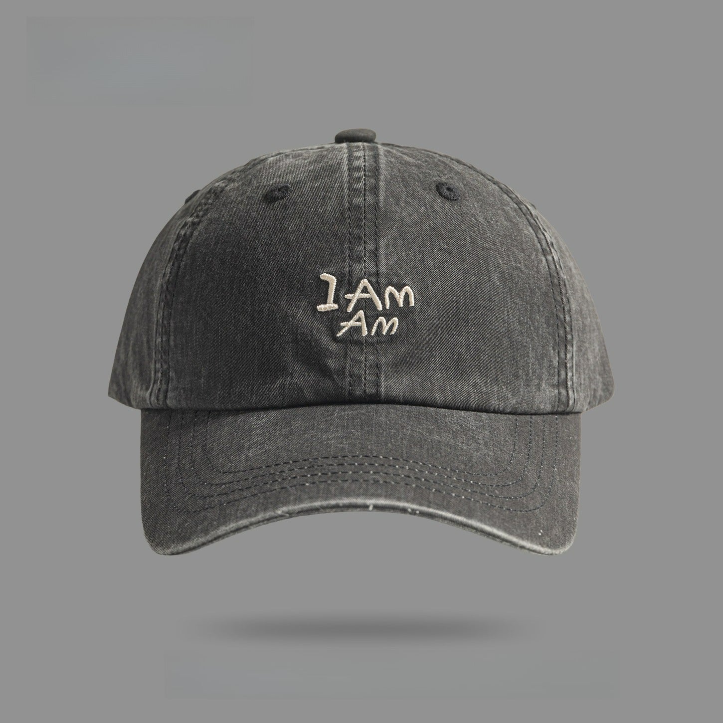 I AM | Retro Letter Embroidered Outdoor Baseball Caps