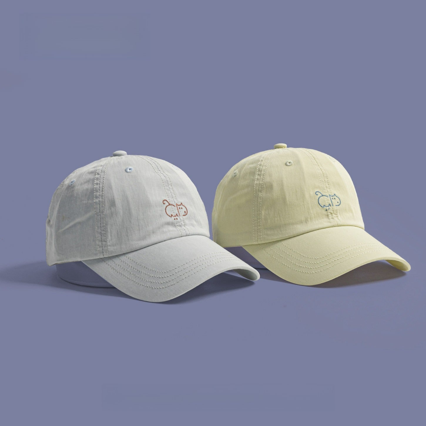 Cute Puppy Embroidered Baseball Cap