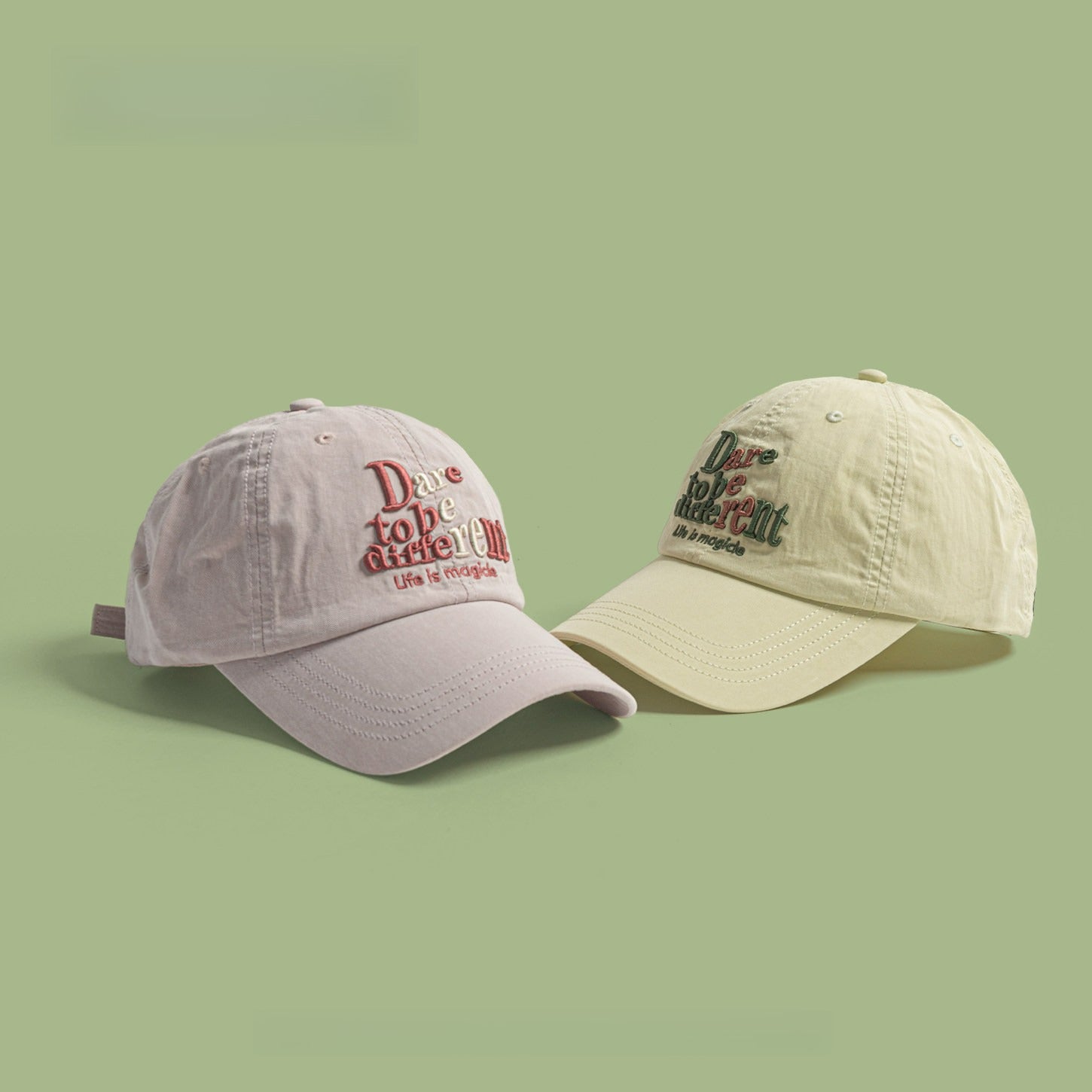 Dare Tobe Different | Embroidered Baseball Cap