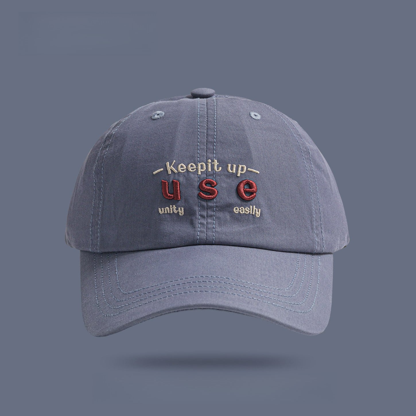 Use | Letter Embroidered Baseball Cap