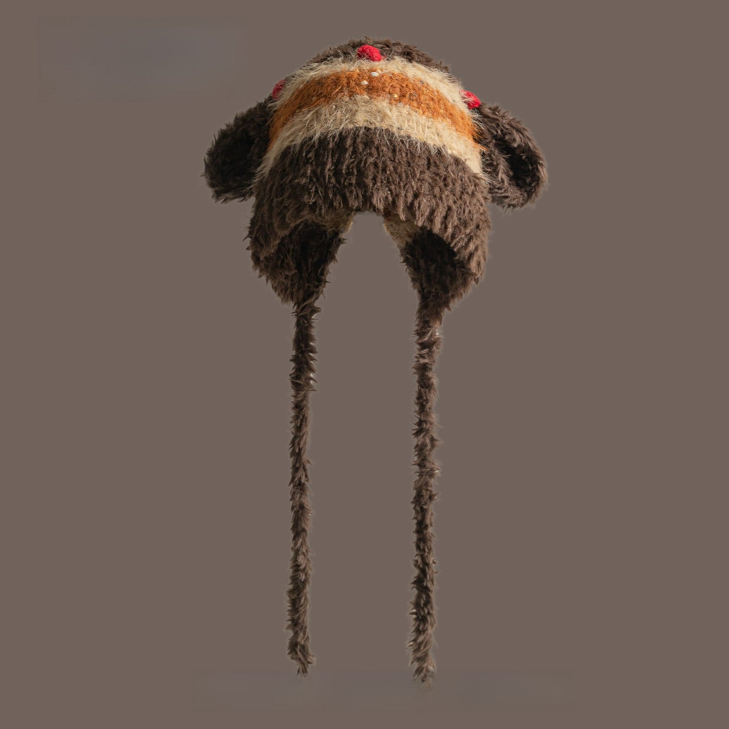 Cute Bear Ears Thickened Knitted Hat
