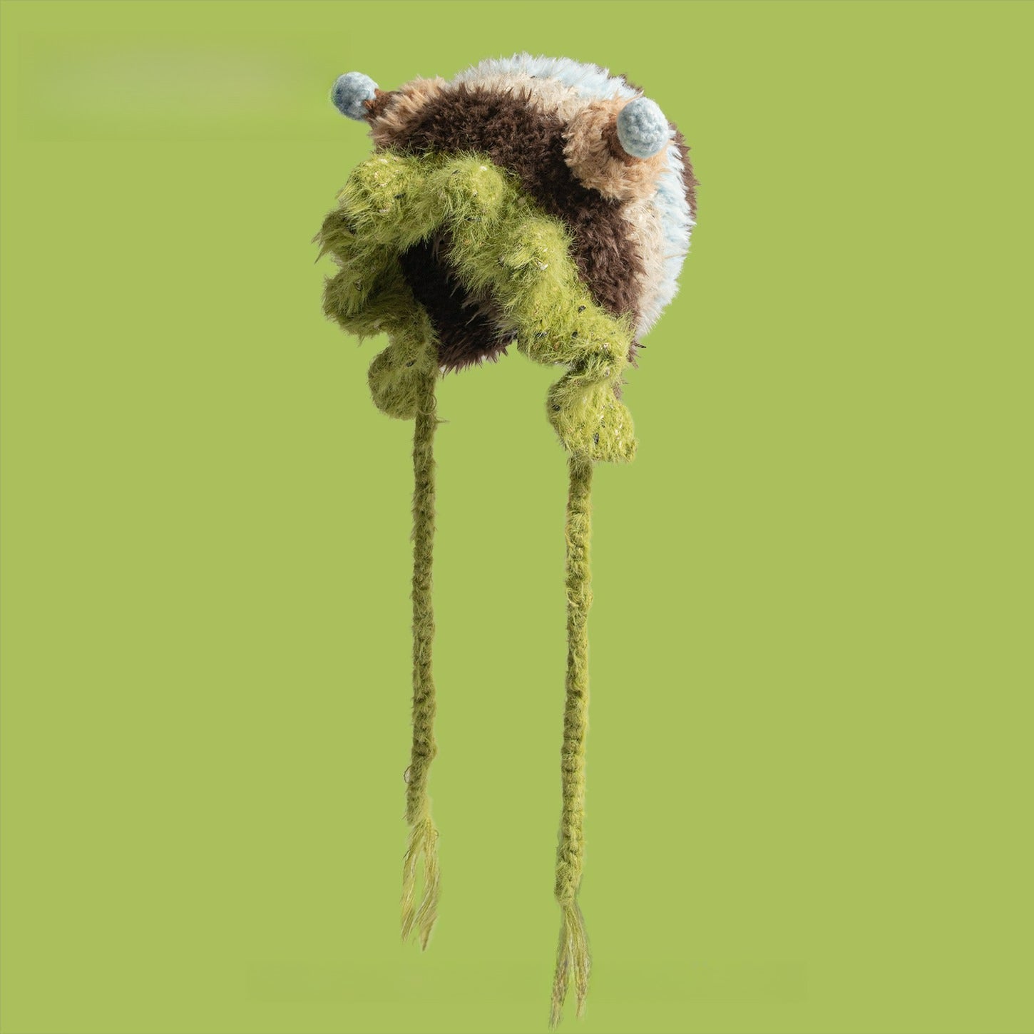 Funny Cute Little Monster Plush Hat