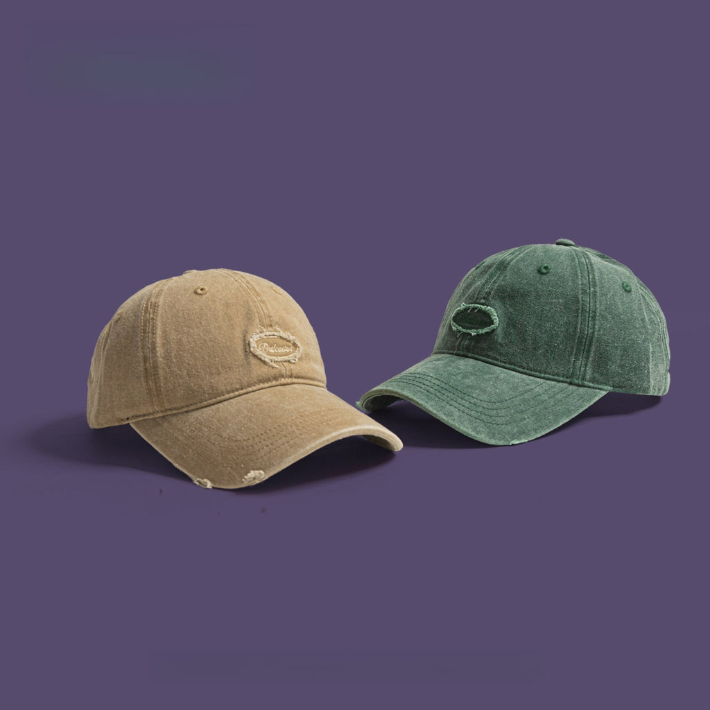 Retro Peaked Baseball Cap