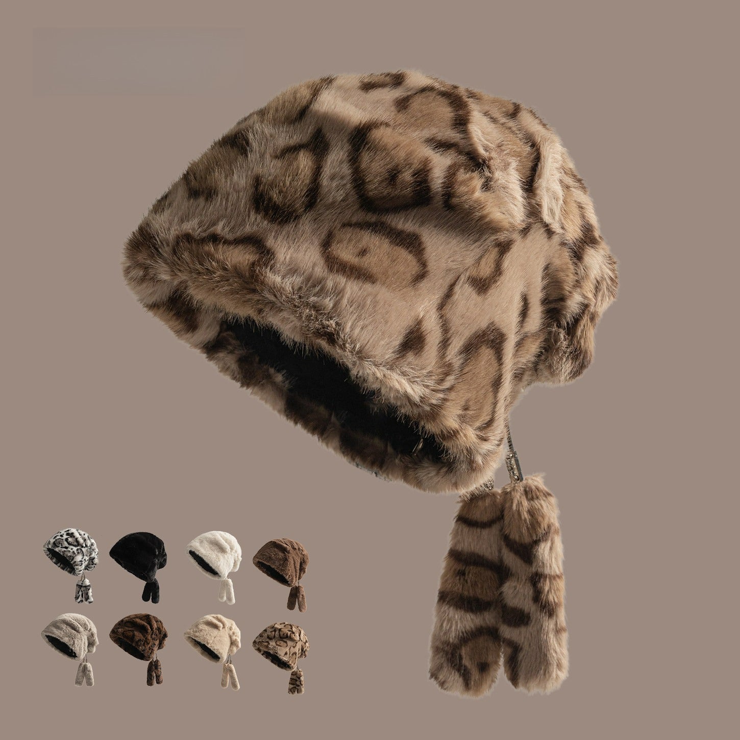 Leopard Print Trend Pullover Hat