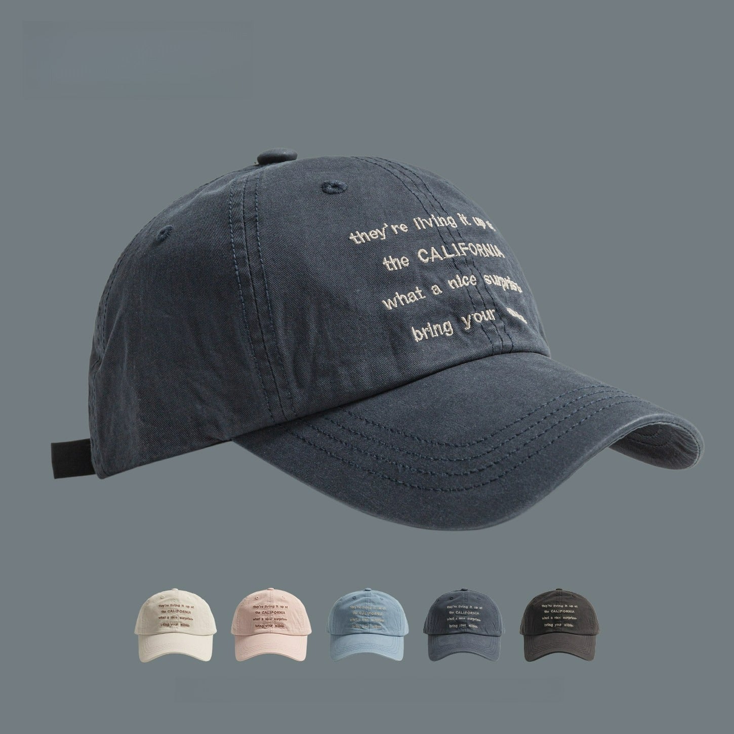 Letter Embroidery Fashion Baseball Cap