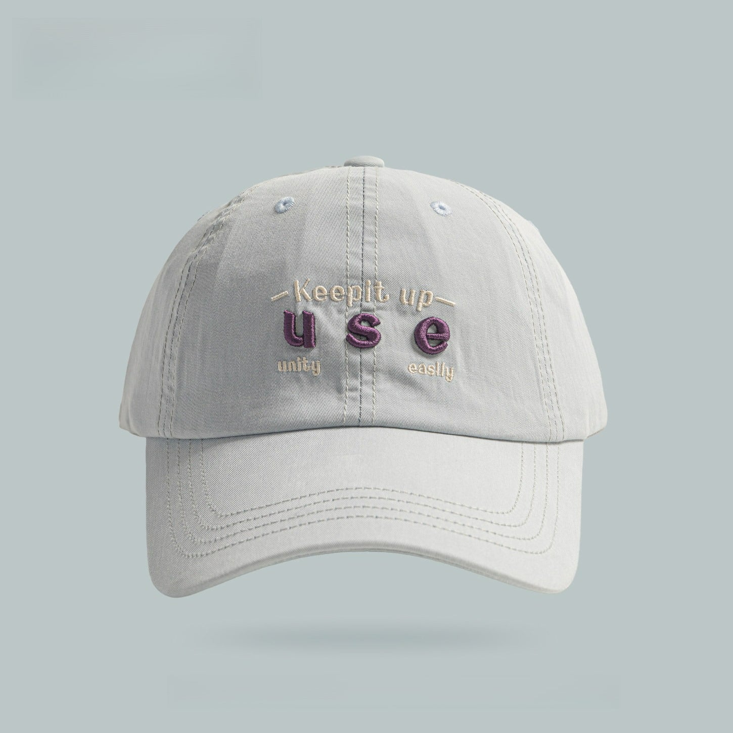 Use | Letter Embroidered Baseball Cap