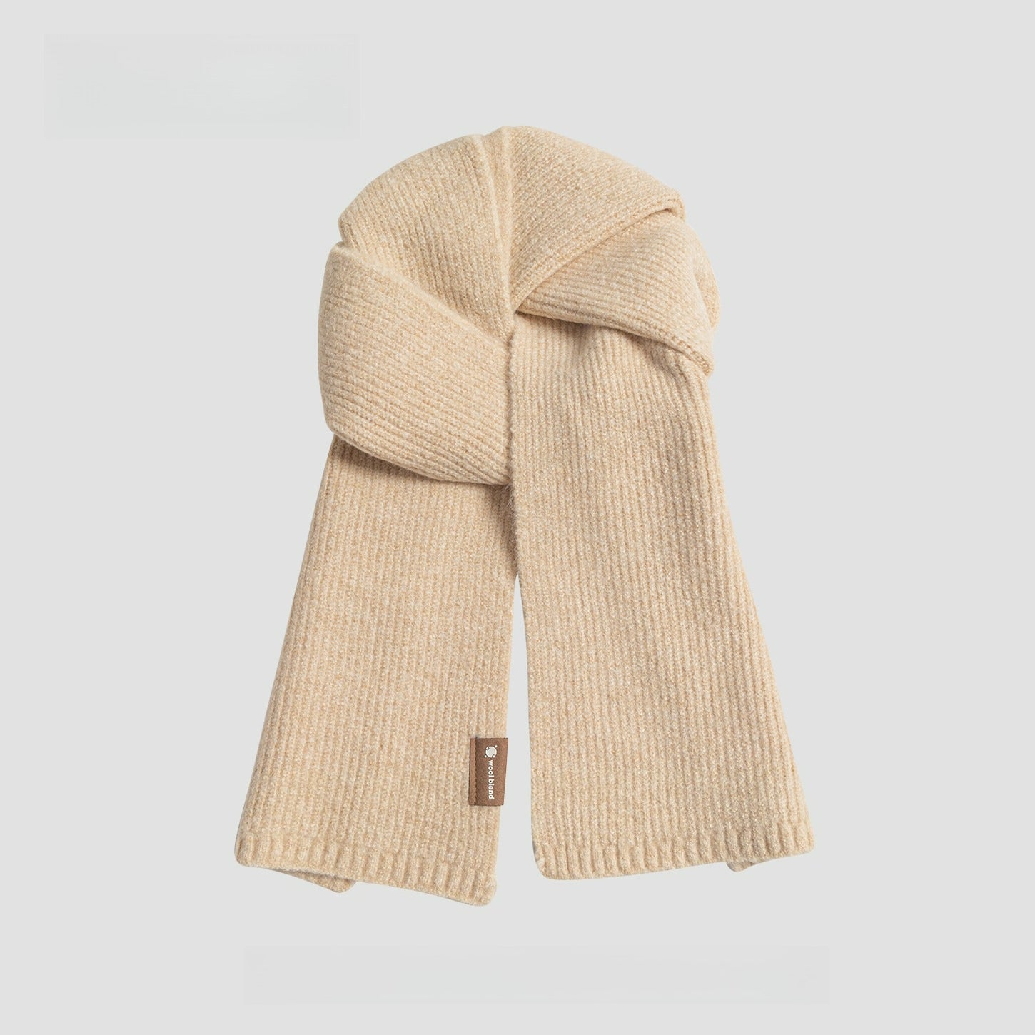 Warm and Windproof Solid Color Scarf