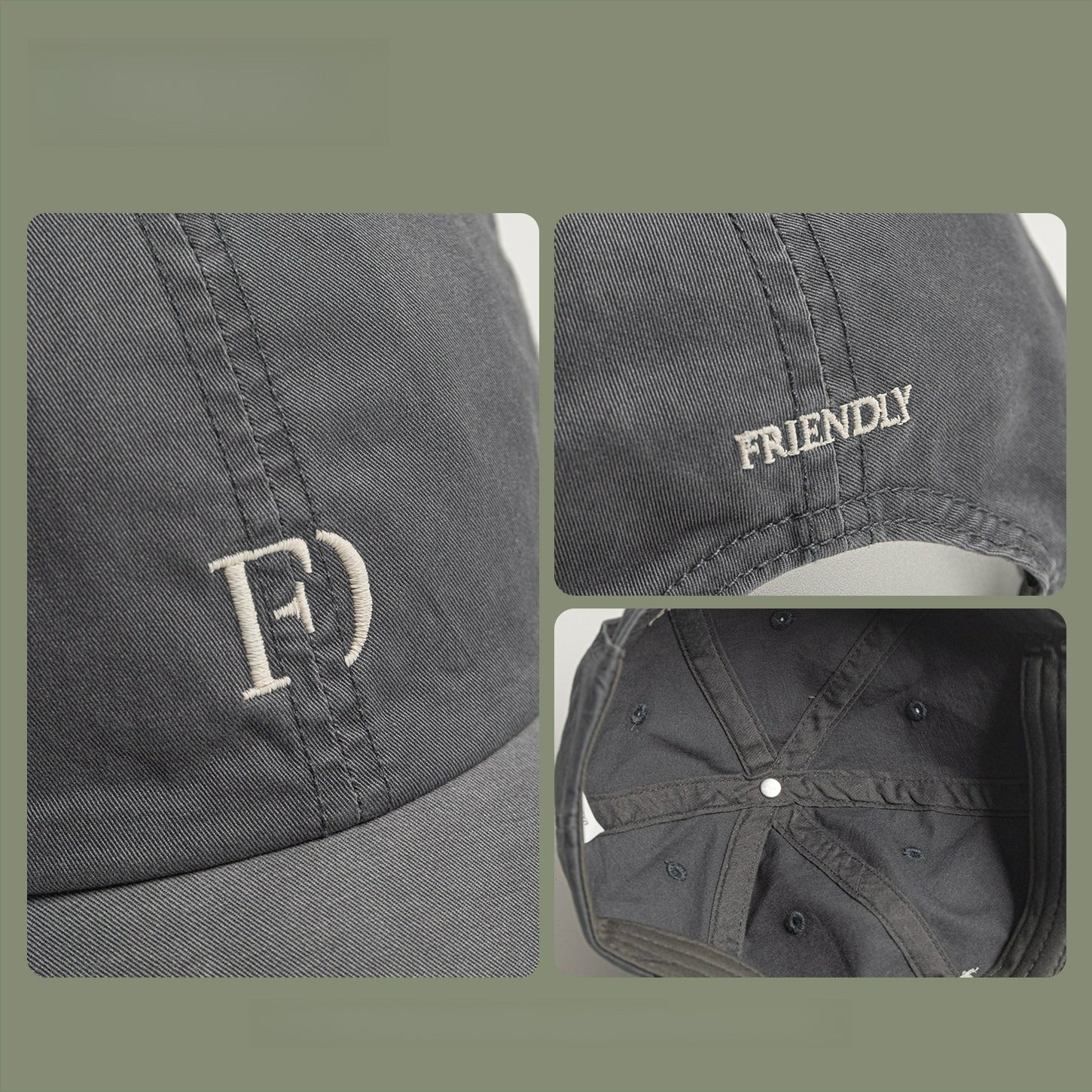 Retro Solid Baseball Hats