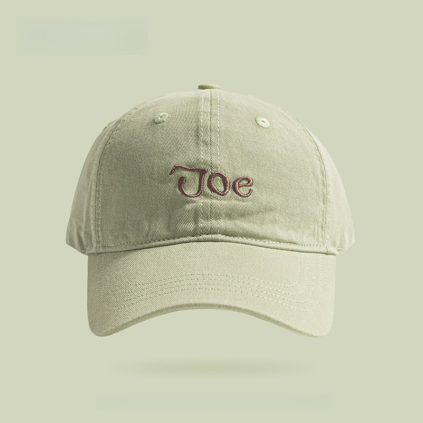 Joe | Simple Letter Embroidery Baseball Cap