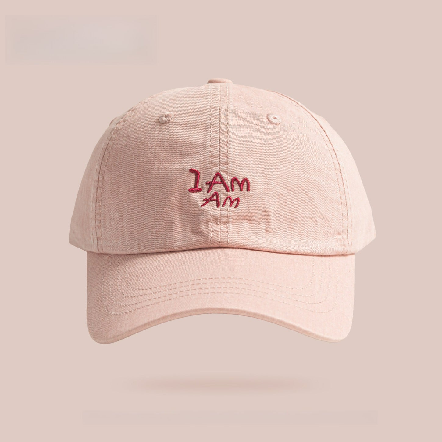 I AM | Retro Letter Embroidered Outdoor Baseball Caps