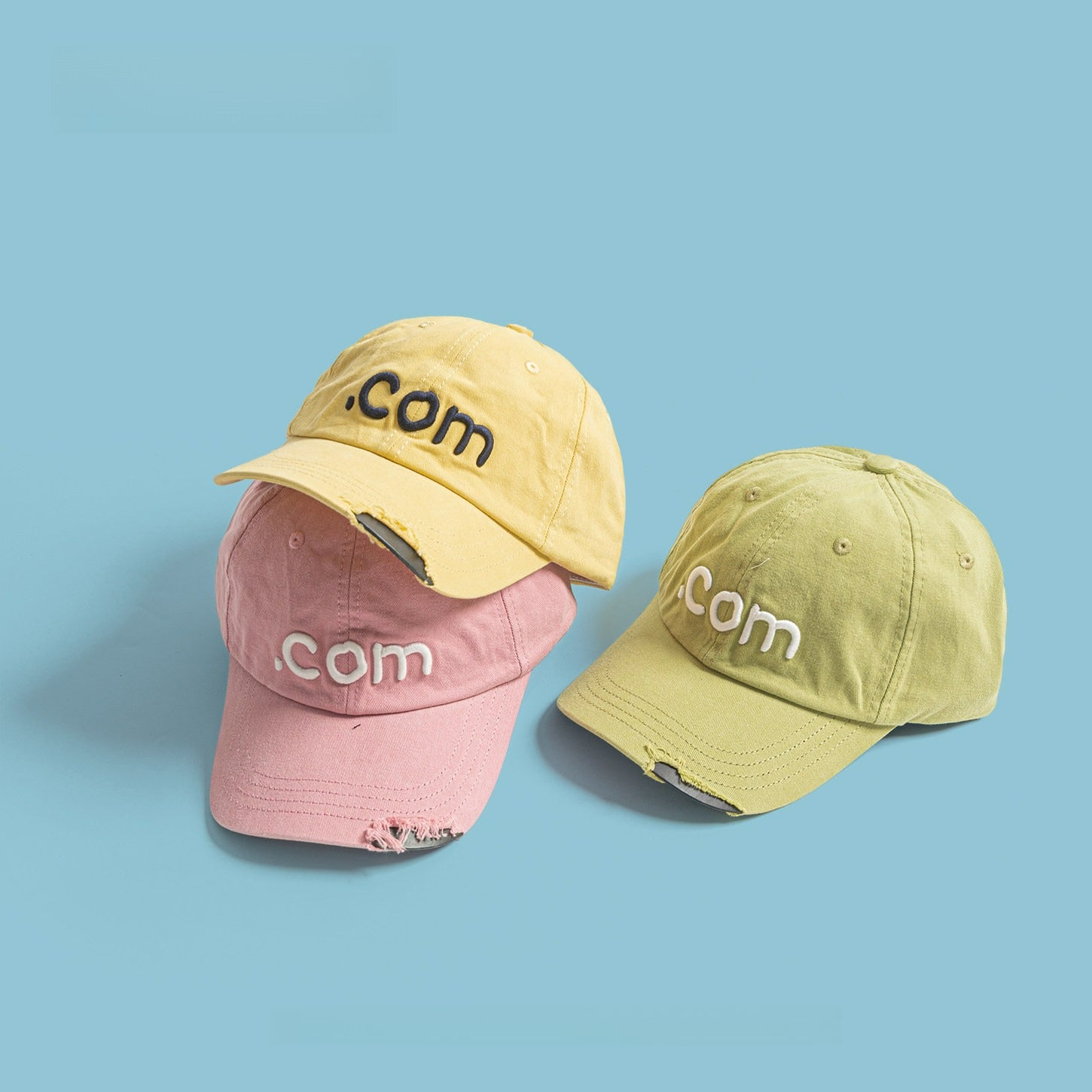 .com | Hole Letter Baseball Cap