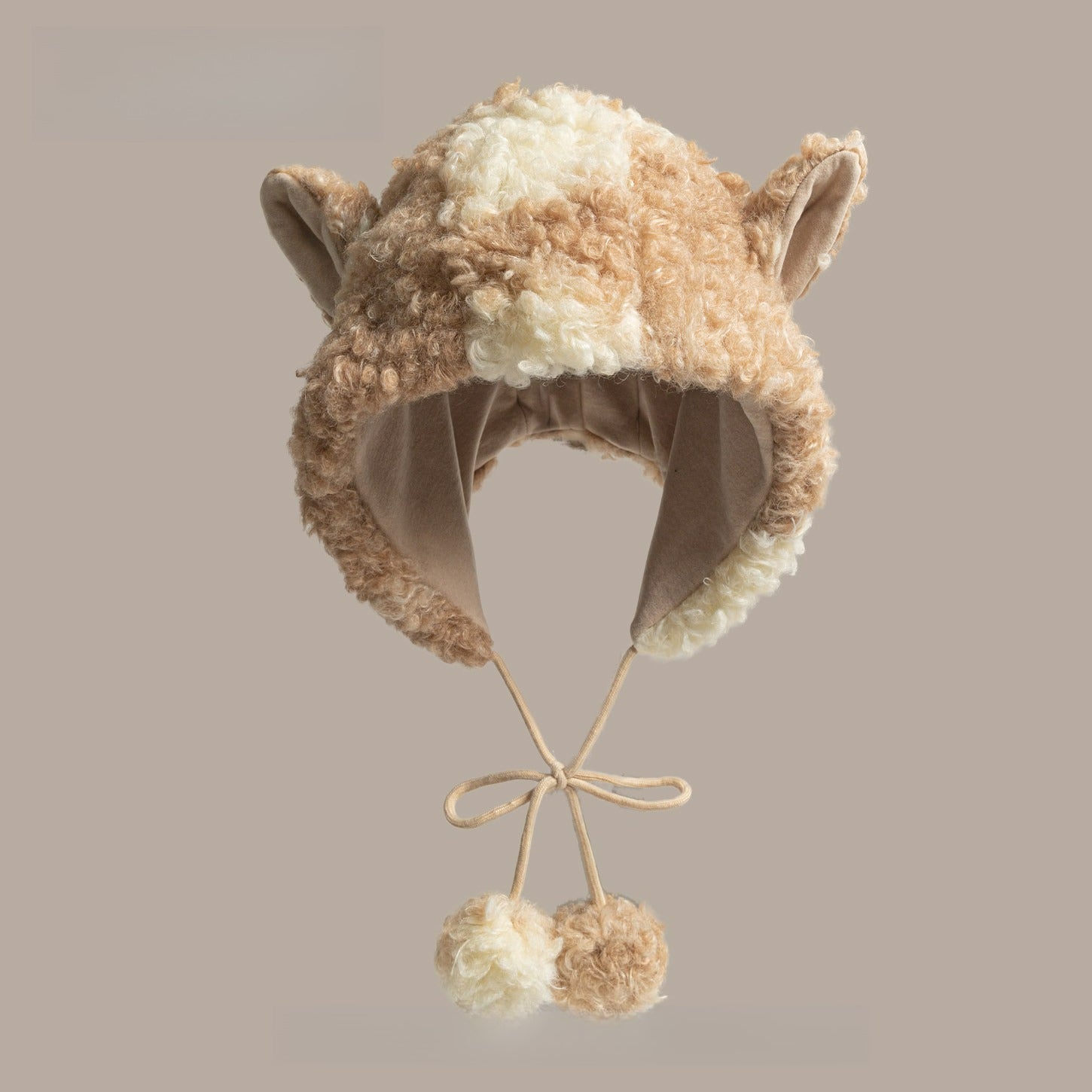 Cute Lamb Ears Plush Hat