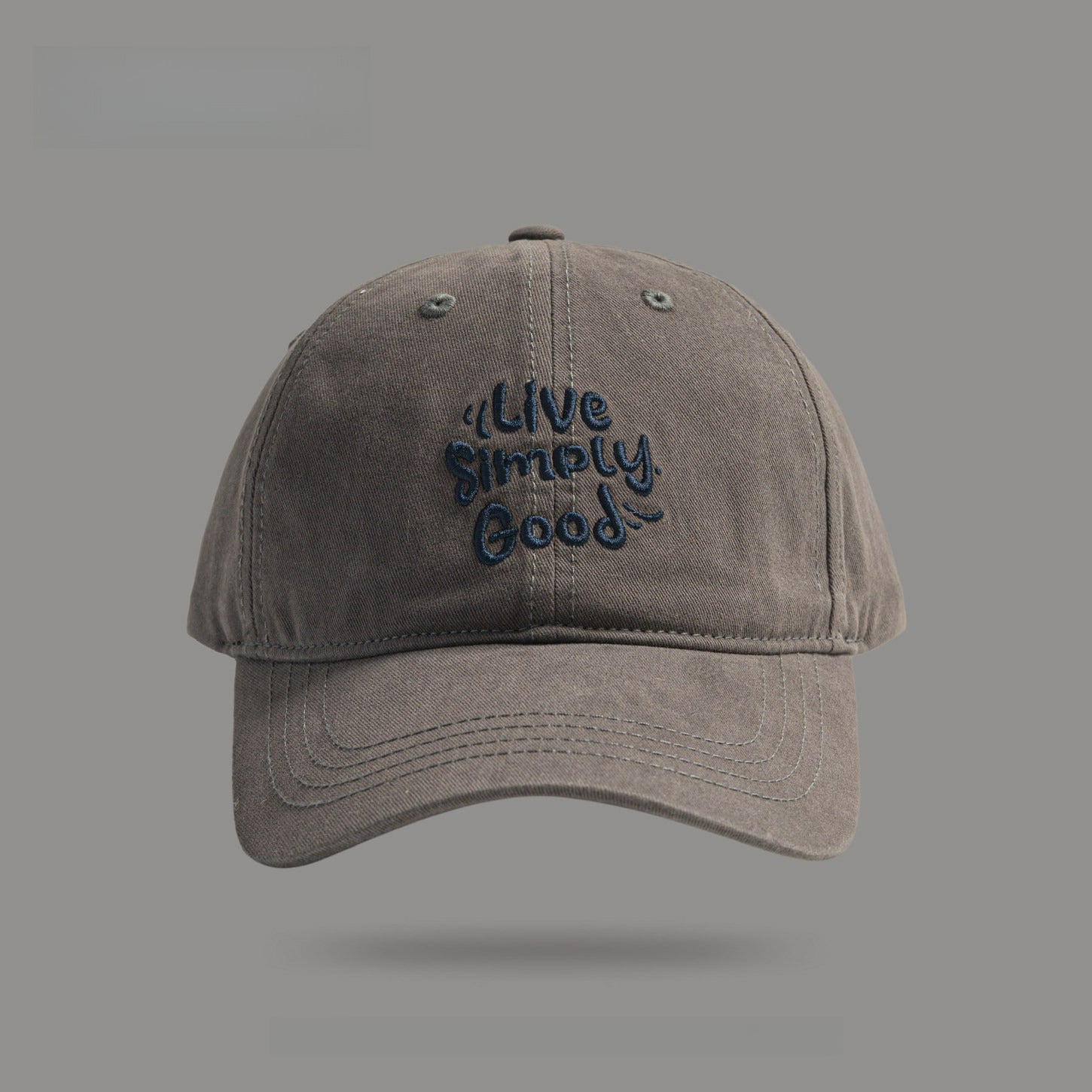 Live Simply Good | Letter Embroidered Baseball Cap