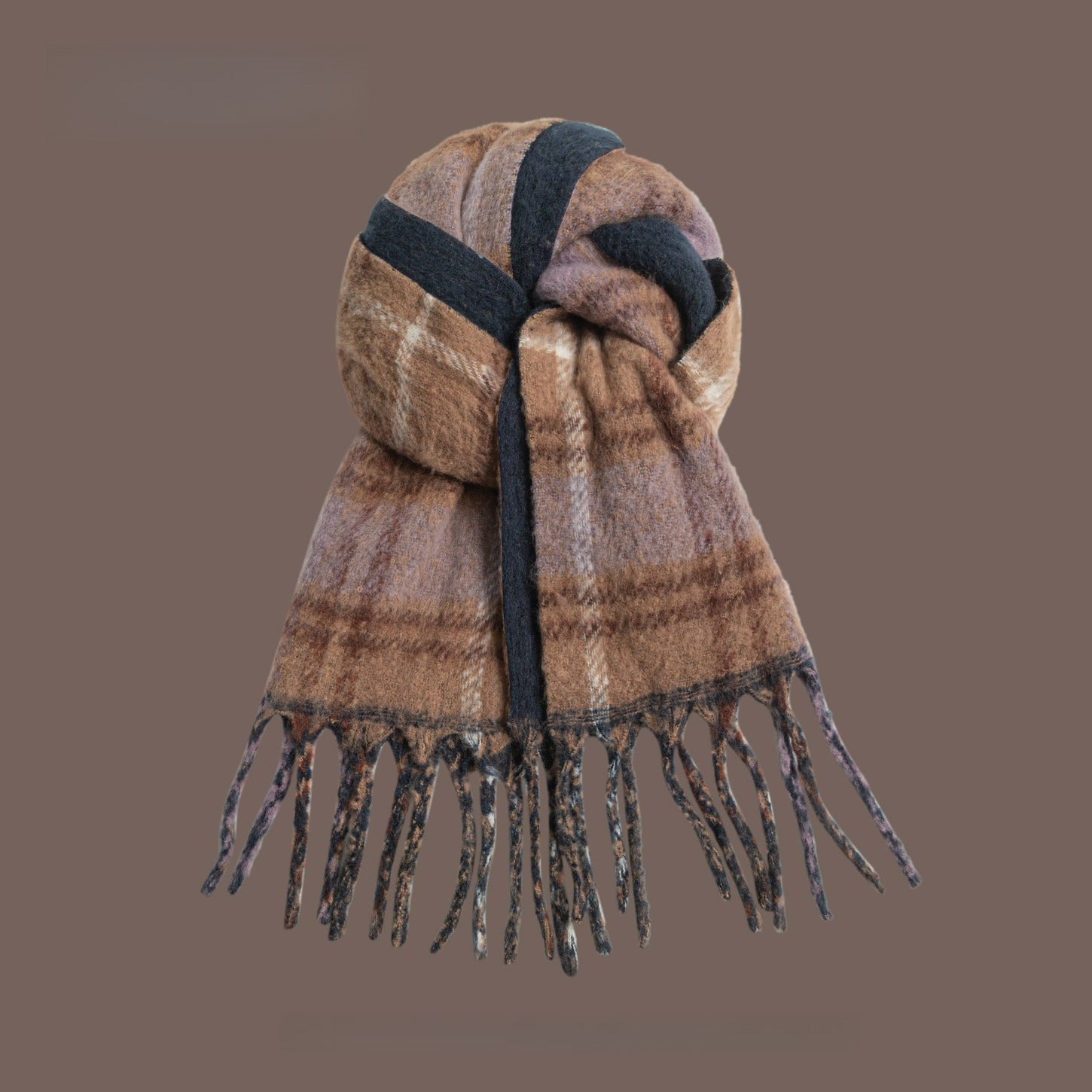 Thickened Shawl Plaid Scarf