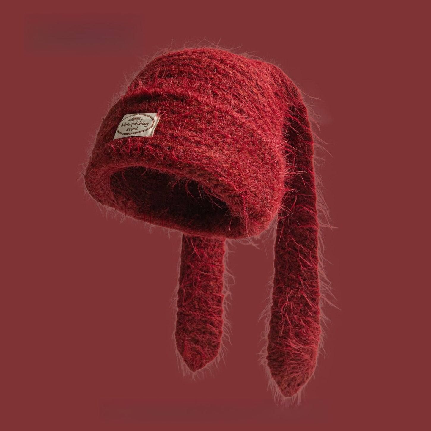 Sweet Cute Long Ears Knitted Hat