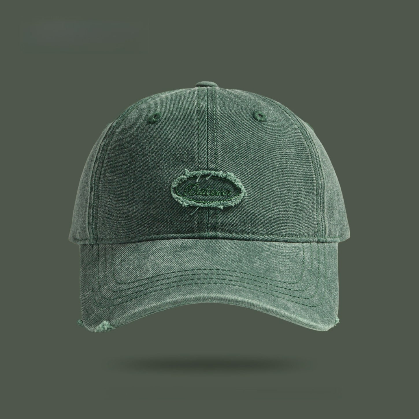 Retro Peaked Baseball Cap