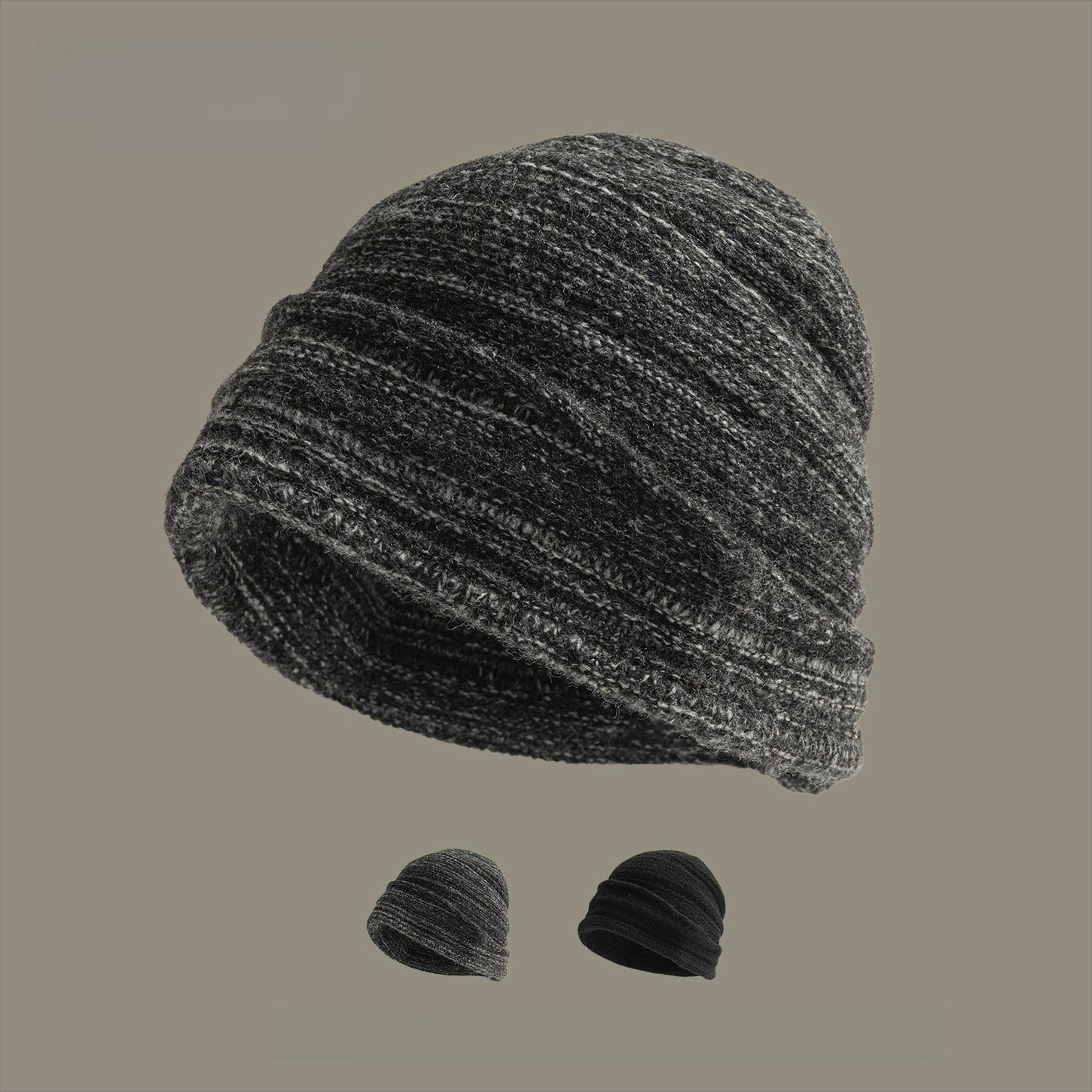 Retro Knitted Stack Hat