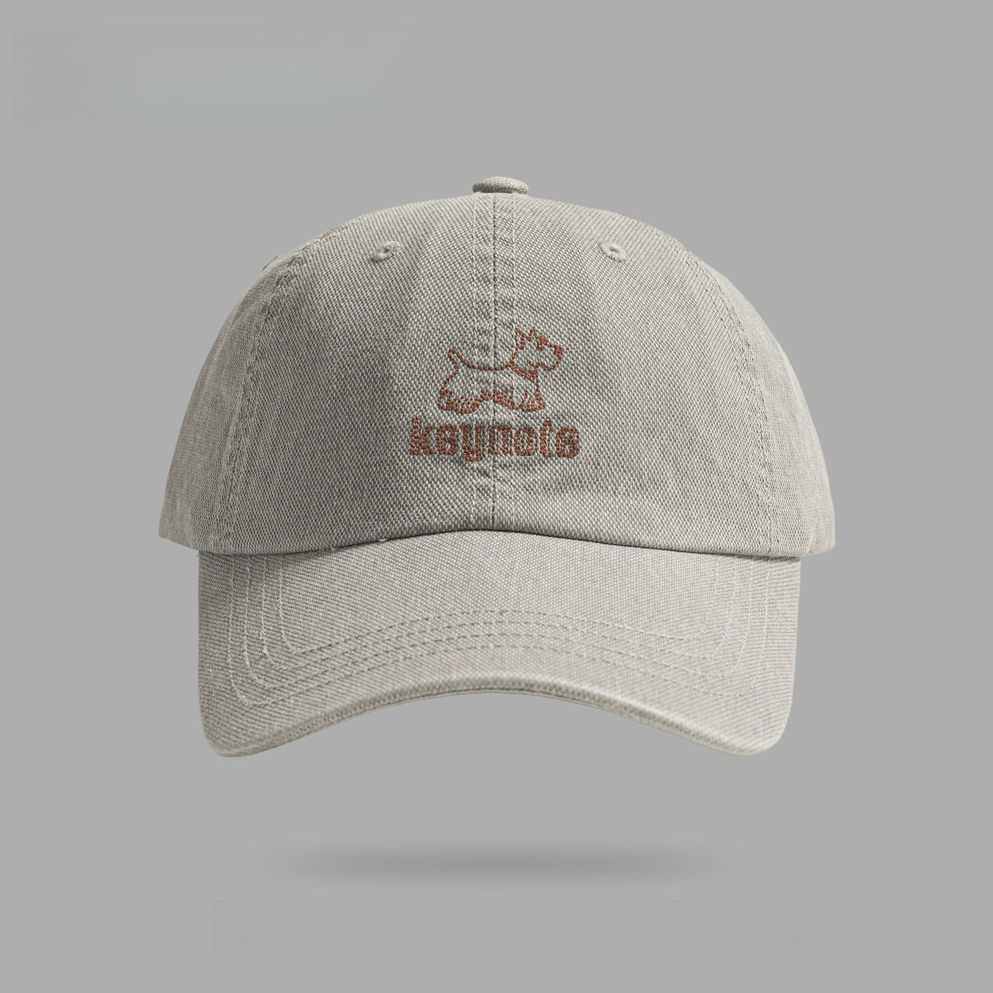 Cute Puppy Embroidery Baseball Cap