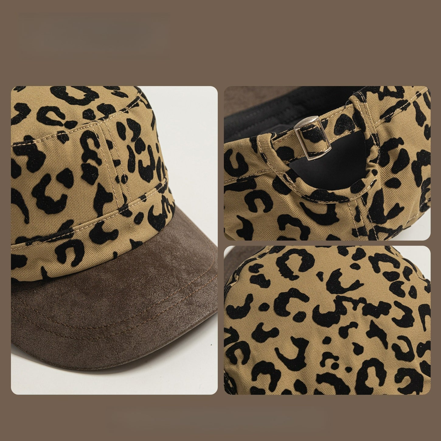 Leopard Print Baseball Cap