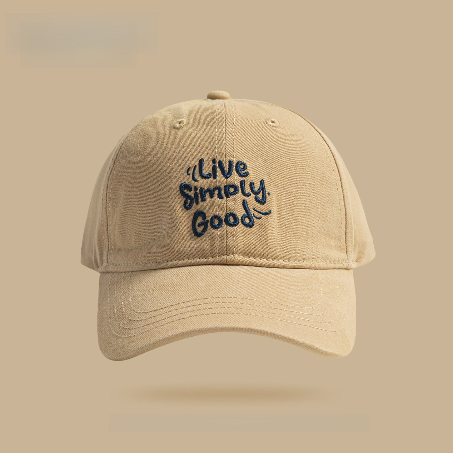 Live Simply Good | Letter Embroidered Baseball Cap