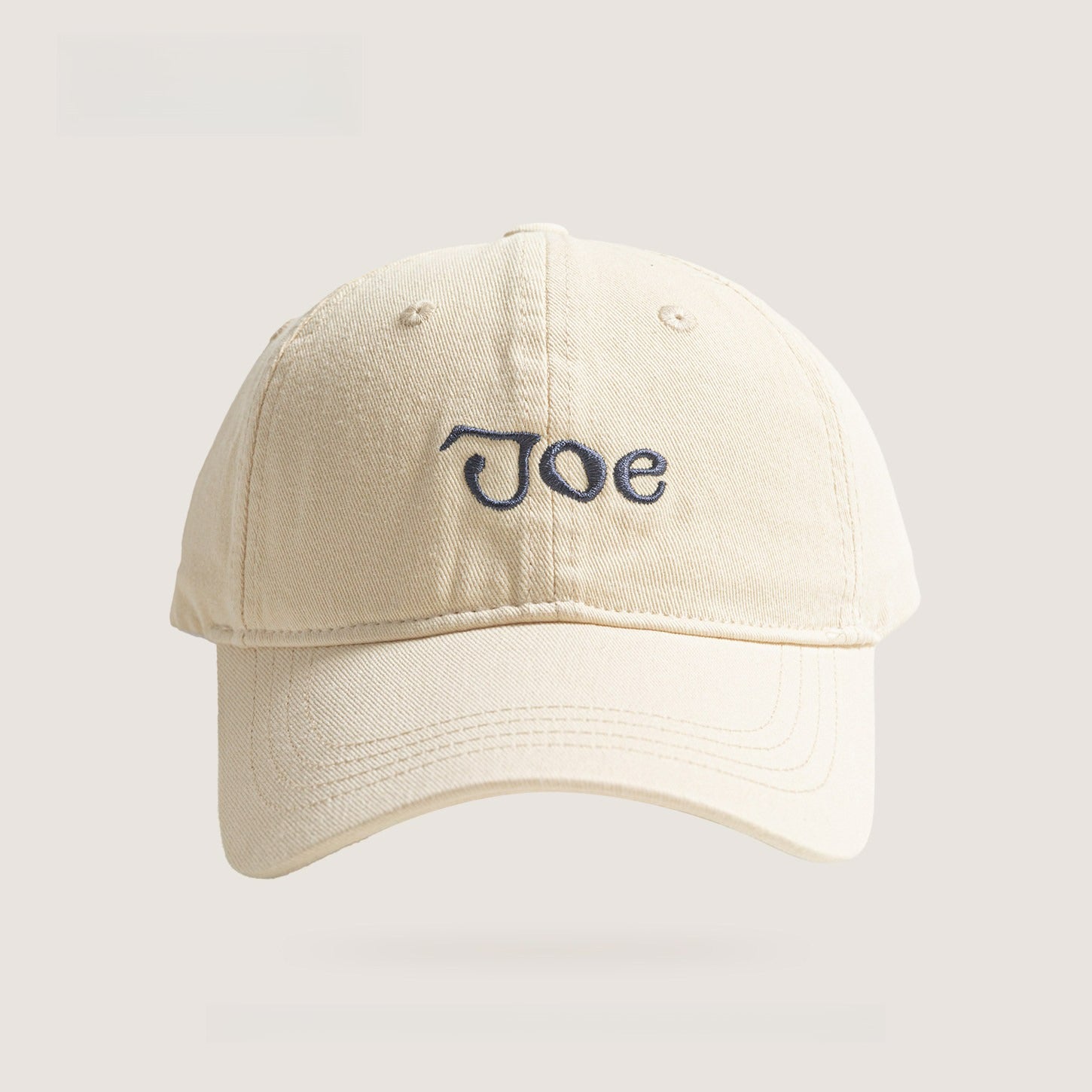 Joe | Simple Letter Embroidery Baseball Cap