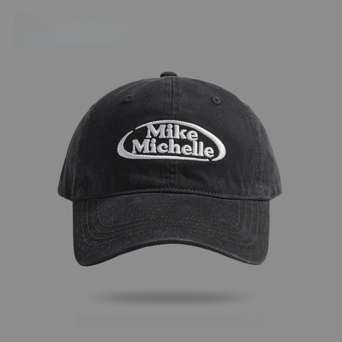 Mike Michelle | Letter Embroidery Baseball Cap