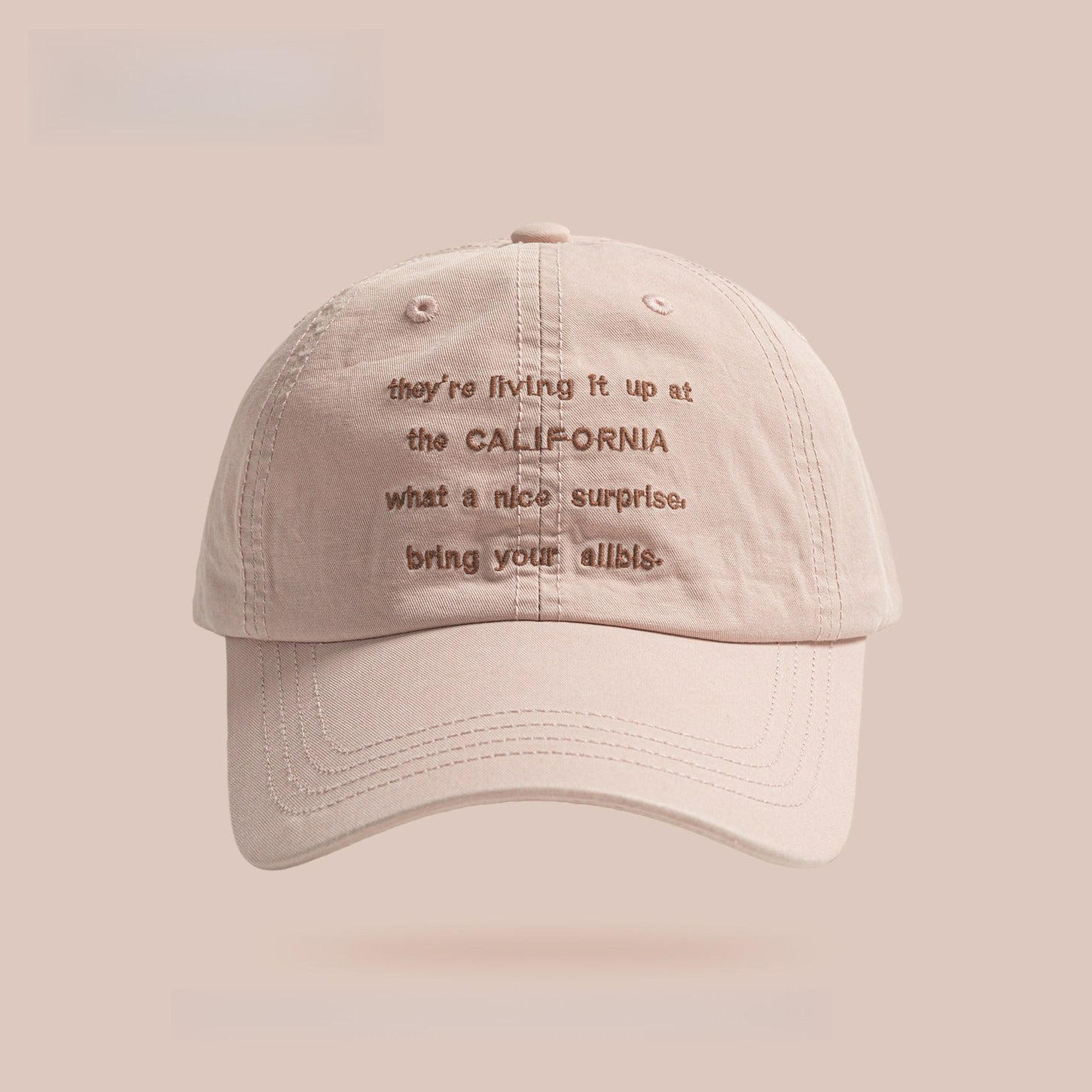 Letter Embroidery Fashion Baseball Cap